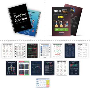 Trading Stock Market Bundle: Book & Posters Fine Art Print
