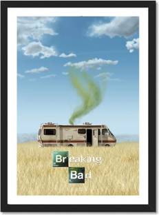 Breaking Bad Tv Series Framed Poster For Room & Office (10 Inch X 13 Inch, Framed) Paper Print