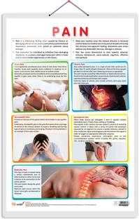 PAIN chart | Understanding Pain: Comprehensive Pain Chart for Medical Professionals Paper Print