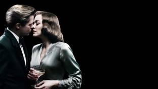 Allied Brad Pitt Marion Cotillard ON FINE ART PAPER HD QUALITY WALLPAPER POSTER Fine Art Print
