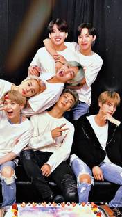 BTS GROUP Paper Print