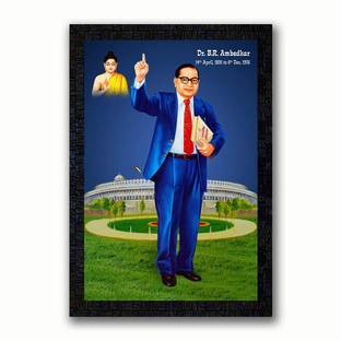 wall poster for br ambedkar poster Fine Art Print