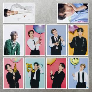 BTS All Members Photocard Collection ( Set of 62+1 Freebie) Paper Print