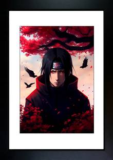 Itachi Uchiha photo | Anime Naruto | anime photo frame | naruto photo frame Paper Print