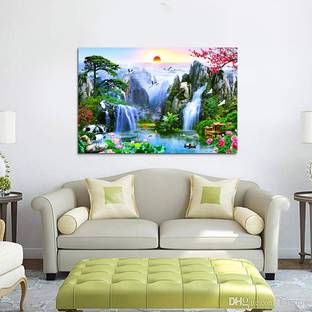 Vinyl scenery wallpaper poster 24x36 inch 3D Poster (24x36) inch 3D Poster