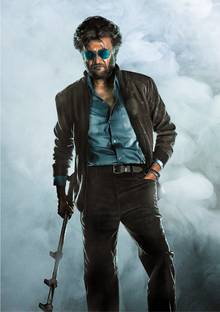 Rajini wall poster - rajinikanth wall poster Paper Print