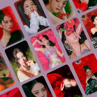 Black-pink JISOO "ME" Album Concept Photocards (Set of 14 + 2 Freebie) Photographic Paper