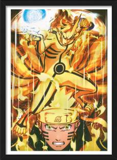 Naruto Uzumaki | Naruto Shippuden Six Path Sage Mode | Naruto Frames & Posters | Anime Paper Print