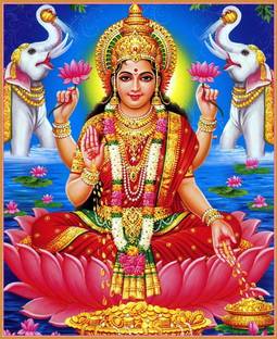 Laxmi Mata Poster Photographic Paper