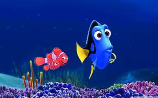 Finding Dory Dory Nemo Disney Pixar HD Wallpaper on LARGE PRINT 36X24 INCHES Photographic Paper