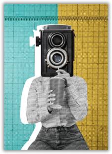 A4 Size Aesthetic Retro Poster for Wall Decoration Paper Print