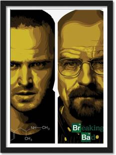 Breaking Bad 15 Framed Poster for Room & Office(10x13 inch,Framed) Paper Print