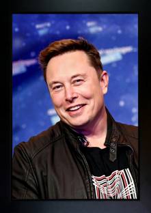 Elon Musk Photo Frame | Elon Musk Poster Photographic Paper