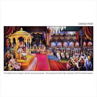 Chhatrapati Shivaji Maharaj Rajyabhishek Canvas Print Canvas Art