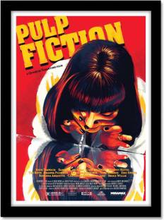 Pulp Fiction A framed Poster for Room & Office(10x13 inch,Framed) Paper Print