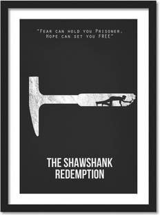 Shawshank Redemption Movie Minimal Art Framed Poster For Room Office Paper Print