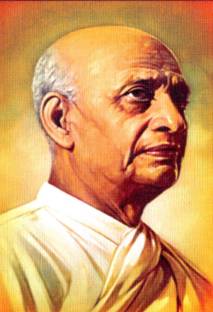 Poster Freedom Fighter Sardar Vallabh Bhai Patel Ji Series 4 (13x19 Inches, Wall Poster, Matte, Multicolor) Fine Art Print