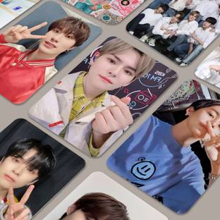 Treasure Selfie Kpop Photo cards ( Set of 12 + 4 Freebies ) Photographic Paper