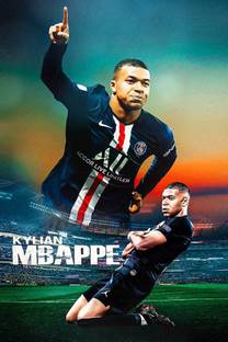 Self Adhesive UV Coated High Resolution Vinyl Print- Kylian Mbappé – PSF2 Fine Art Print