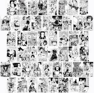 Anime Posters For Room Aesthetic, Anime Stuff, Bedroom Wall Dorm Decor, Manga Panels, Anime Wall Collage Kit, MHA Anime Posters Pack, Teen Room 50 Pieces Fine Art Print