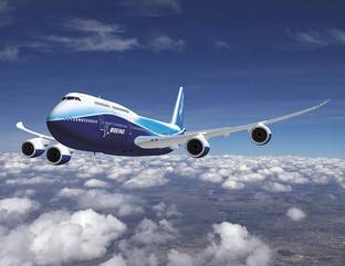 Poster Boeing 747 Aircrafts Boeing Cloud sl-9501 (Wall Poster, 13x19 Inch, Matte Paper, Multicolor) Fine Art Print