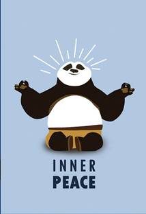 TRENDING QUOTE | INNER PEACE WALLPAPER Paper Print