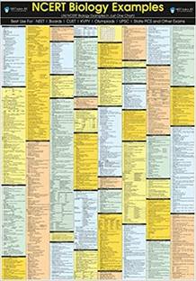 NCERT Biology Chart | 25 x 36 inch | LAMINATED | 2022 Edition Canvas Art