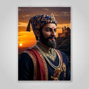 Shivaji maharaj poster Photographic Paper