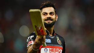 INDIAN CRIKETER VIRAT KOHLI HD WALLPAPER ON FINE ART PAPER Fine Art Print