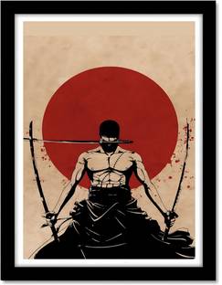 Anime Framed posters for office and room decor - Framed Posters - Anime Wall Frames Paper Print