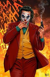 JOKER HD POSTER Paper Print