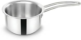 Classic Essentials Triply Stainless Steel Induction & Gas Friendly Sauce Pan 16 cm diameter 1 L capacity