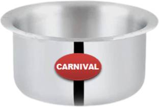 CARNIVAL Aluminium Patila/Bhagona/Tapeli/ Without Lid Tope 1.5 L capacity 18 cm diameter