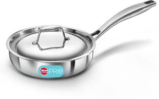 Hawkins Pro Frying Pan (PSF18S) Fry Pan 18 cm diameter with Lid 0.6 L capacity