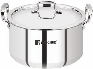 BERGNER Tripro Triply Stainless Steel Biryani Handi Pot | Less Oil Use | Casserole Pot 22 cm diameter 4 L capacity with Lid