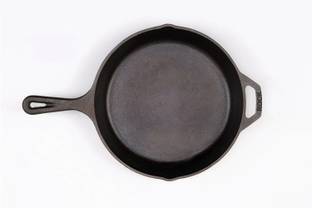 Rock Tawa Rock Tawa Cast Iron PAN Pre-Seasoned Cast Iron Skillet Fry Pan 30.4 cm diameter 2.4 L capacity