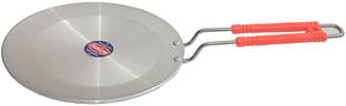 Nagda Aluminium Tawa for Roti,Paratha, Dosa, and Pancakes Cookware, 26.5 cm Silver Tawa 22.5 cm diameter
