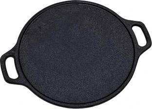 Flipkart SmartBuy Dosa Tawa 12 Inch Pre-Seasoned Cast Iron Skillet 100% Toxin-free Tawa 30 cm diameter