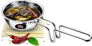 MILTON Pro Cook Triply, Silver Tadka Pan 12 cm diameter 0.37 L capacity