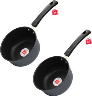 LAZYwindow Premium Quality Nonstick Sauce Pan 16 cm diameter 1.5 L capacity