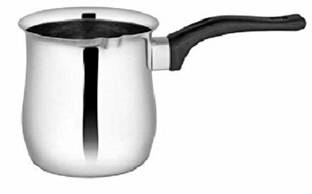 Dynore Stainless Steel Milk/Coffee/Tea Warmer With Bakelite Handle 720 ml Pot 11.5 cm diameter 0.72 L capacity