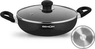 Benon Induction Base Kadhai 24 cm diameter with Lid 1.5 L capacity