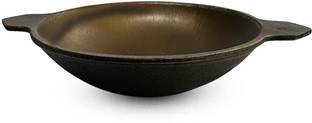 The Indus Valley Super smooth Cast iron Appam Pan - 8.7 inch Appachatty 0.5 L capacity 22 cm diameter
