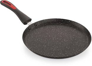 iVBOX iron-Max Carbon Steel induction Heavy-Weight Non Stick Dosa Tawa 26 cm diameter