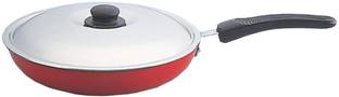 Anantha NS Fry Pan 220mm Fry Pan 22 cm diameter with Lid 2 L capacity