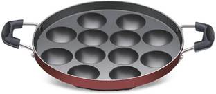 RBGIIT Non Stick Appam Patra with Lid and Side Handle RK-2 Paniarakkal with Lid 0.1 L capacity 23.5 cm diameter
