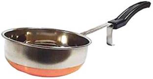 SHINI LIFESTYLE Tadka pan with copper bottom, chowka, tadka wala bartan Tadka Pan 30 cm diameter 0.015 L capacity
