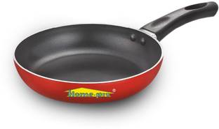 Home-pro Aluminium Non Stick Fry Pan | Bakelite Handle | Fry Pan 22 cm diameter 1.4 L capacity