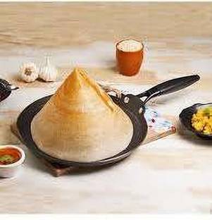 BIGWIN PLATINUM e ALUMINIUM NON-STICK DOSA TAWA/CHAPATI TAWA/ PARATHA TAWA 285 MM, 2.6 MM PLATINA SERIES WITH Tawa 30 cm diameter (Aluminium, Tawa 285 cm diameter