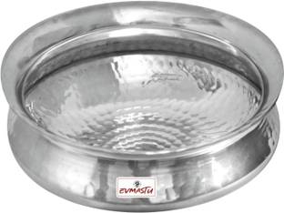 EVMASTU Biryani Pot Handi,Mutton Chicken Rice Gravy Cooking Multipurpose Cookware/Lagan Handi 3.7 L